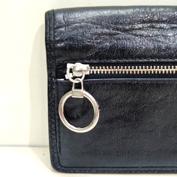 Coach Black Poppy Edition Wallet - Picture 8 of 13